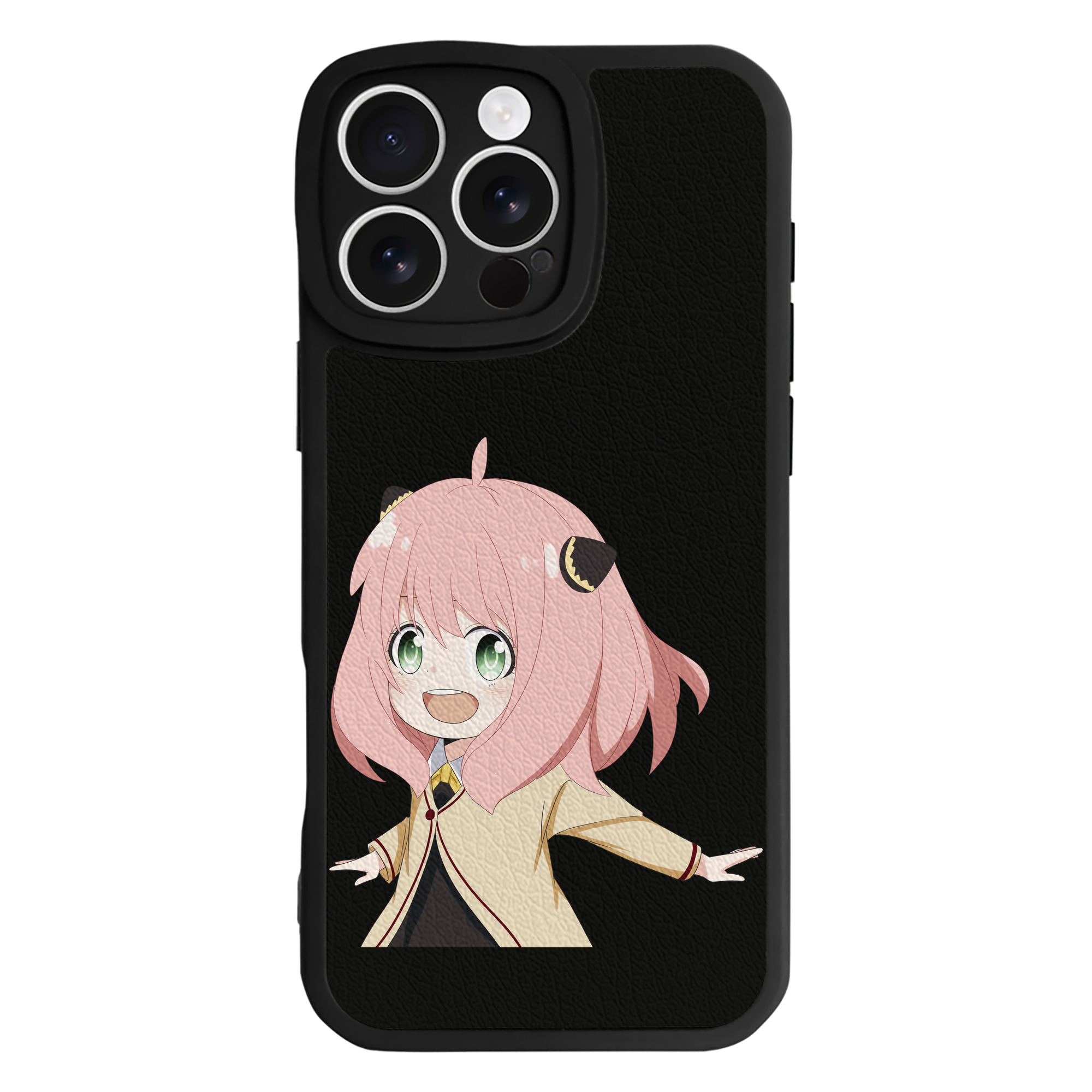 （画像用） SPY×FAMILY间谍家家酒 【iPhone 16シリーズ対応】シリコンスマホケース（レザー調） 材質：シリコン